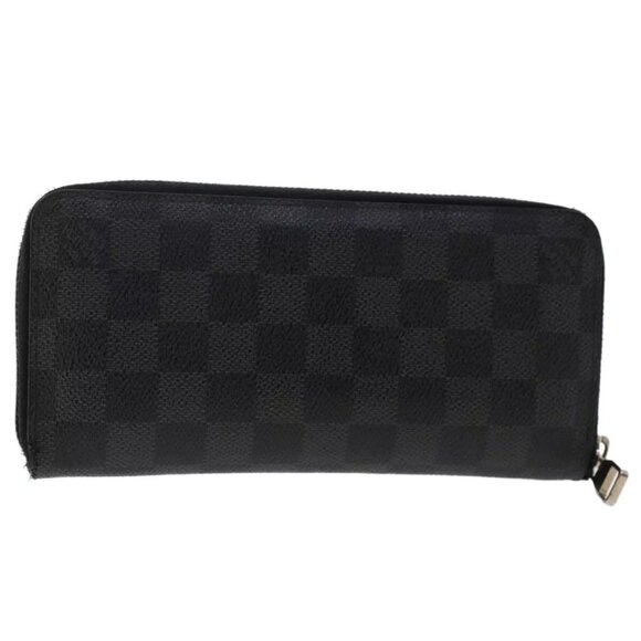 LOUIS VUITTON Damier Graphite Zippy Wallet Vertical Wallet - Picture 2 of 16